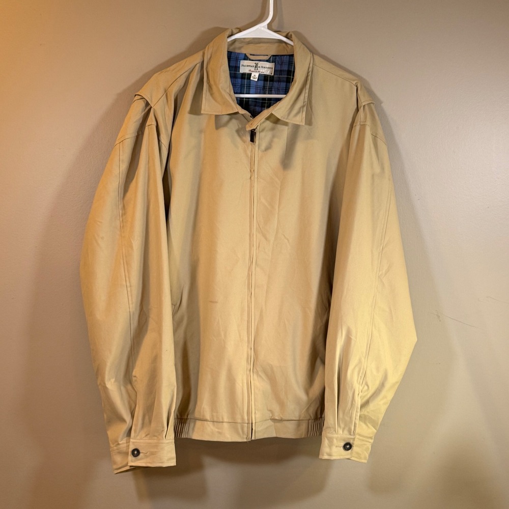 Fairway & Greene Golf Performance Bomber Mens XL Tan Quiet Luxury‎ Country Club